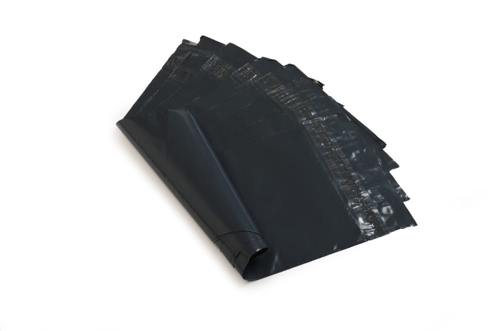 200 Bolsas E-commerce Lisos Negro N° 1 - 20x32 cm- C/adh - Imagen 2