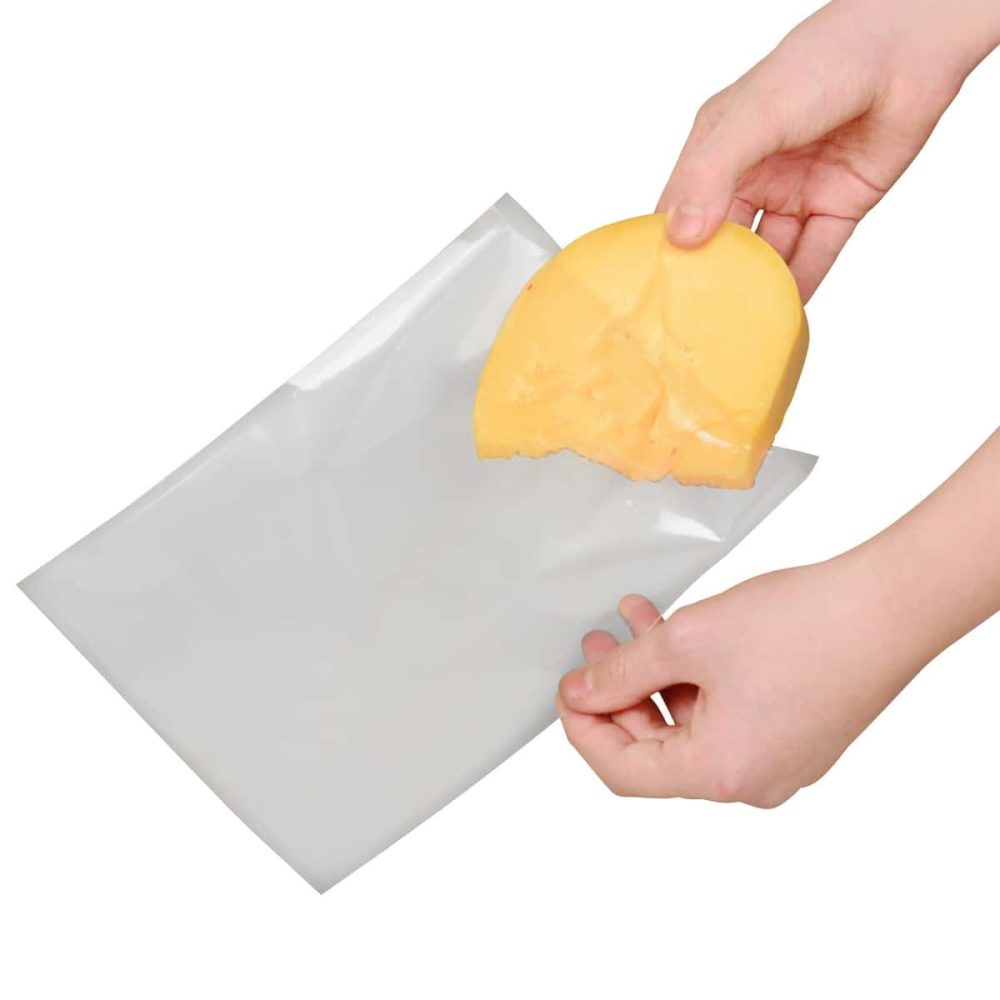 500 Bolsas Para Envasar Al Vacío Alimentos 20x25 cm- 90micrones.
