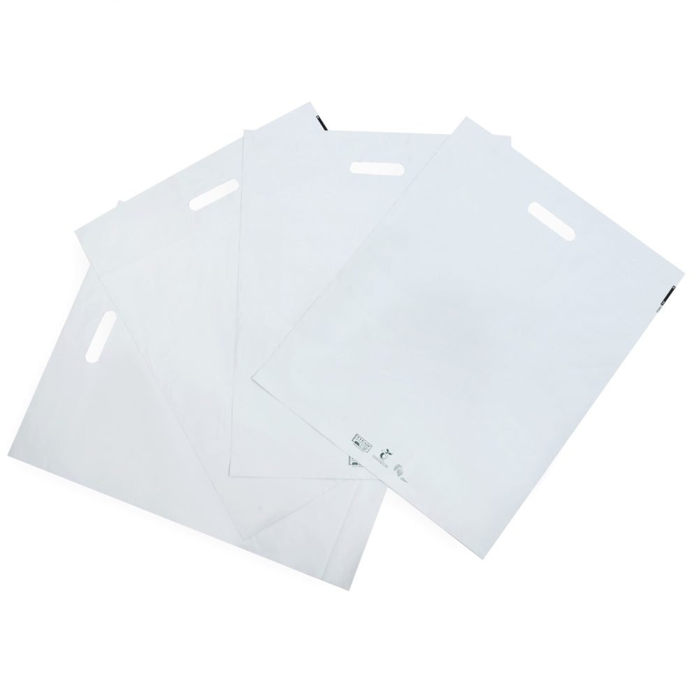 100 Bolsas Biocompostable Tricapa Rectángulo Troquel 40x50 - Imagen 2