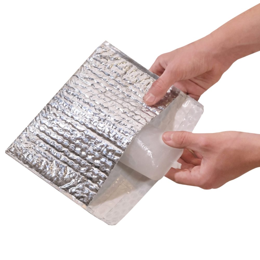 20 Bolsas ThermoBag® Envase Térmico con cierre adhesivo 22 x 15+5 cm