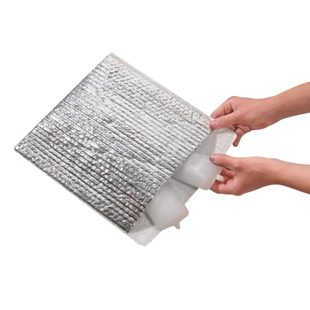 20 Bolsas ThermoBag® Envase Térmico con cierre adhesivo  (30 X 30+5cm)
