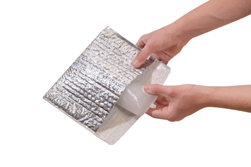 500 Bolsas ThermoBag® Envase Térmico con cierre adhesivo  (22X15+5 cm)