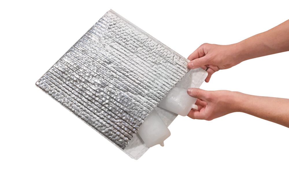 20 Bolsas ThermoBag® Envase Térmico con cierre adhesivo  (30 X 30+5cm)