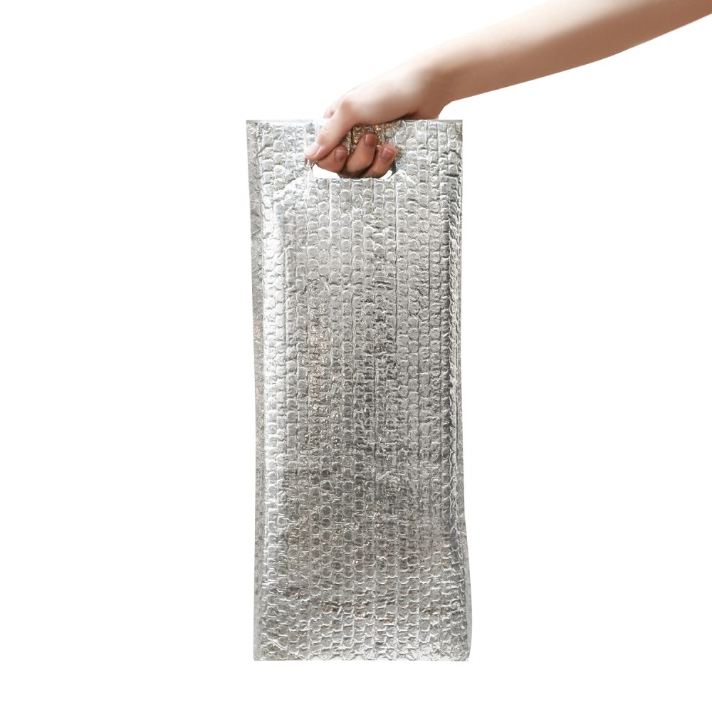 20 Bolsas ThermoBag® Envase Térmico con cierre adhesivo (rectángulo Troquel) 19x50