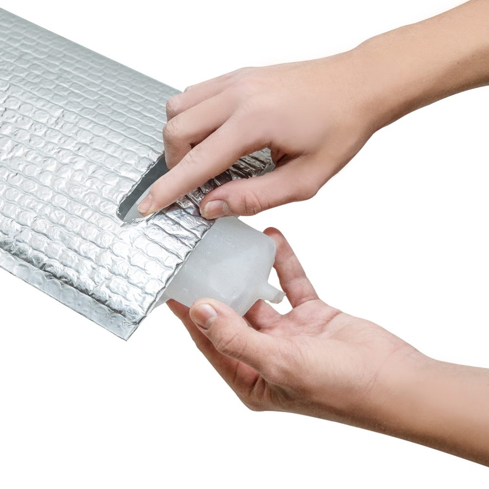 20 Bolsas ThermoBag® Envase Térmico con cierre adhesivo (rectángulo Troquel) 19x50 - Imagen 4