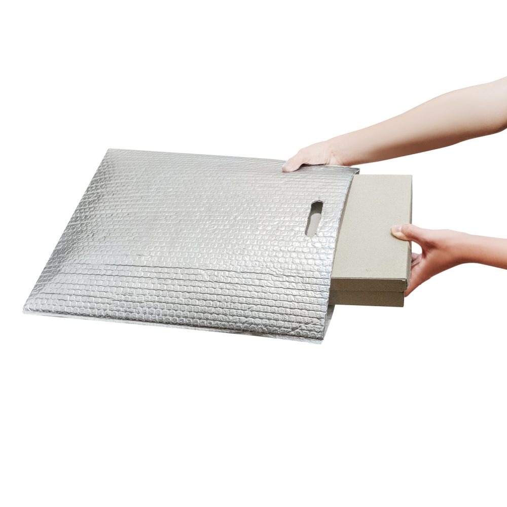 20 Bolsas ThermoBag® Envase Térmico con cierre adhesivo  (rectángulo Troquel) 40x50 - Imagen 2