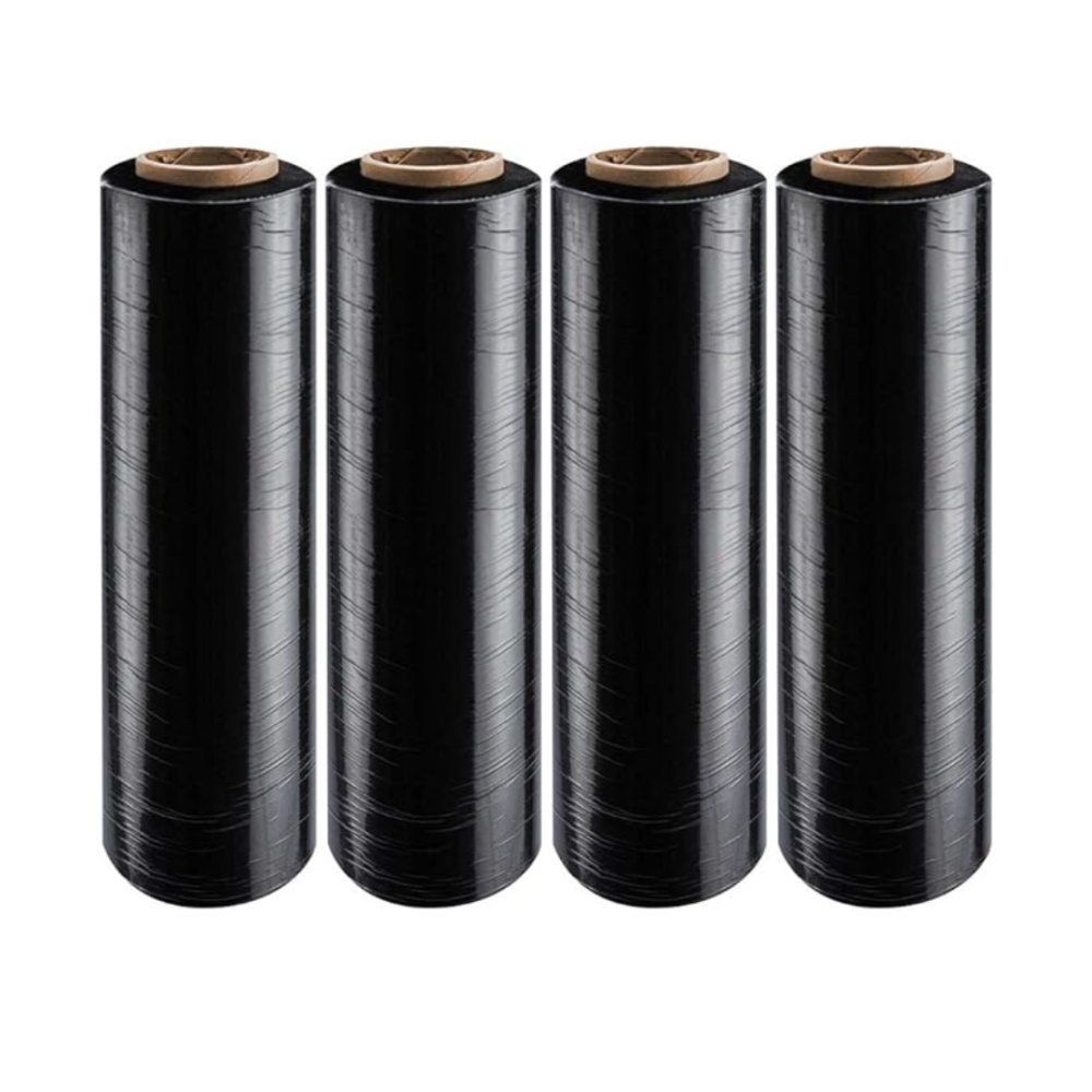 1 Film Stretch Negro 50cm Virgen / 5kg Aprox.