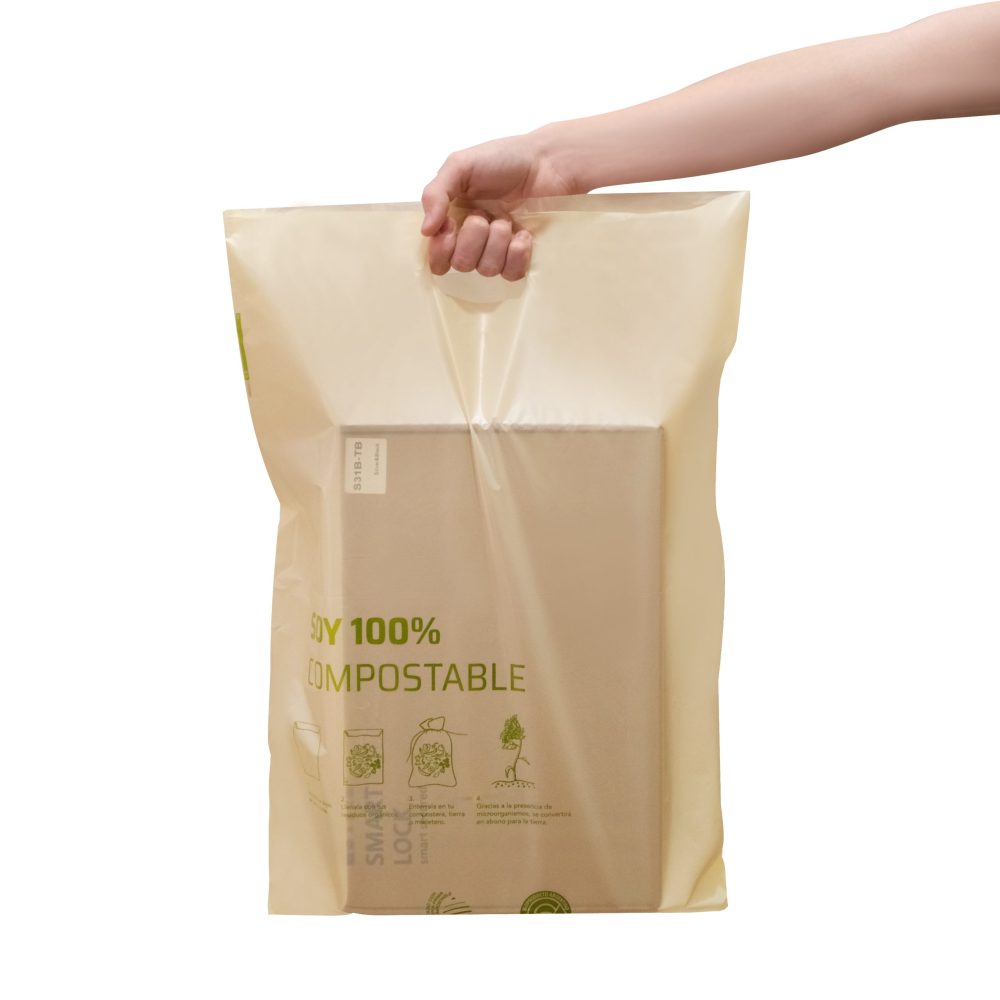 20 Bolsas Riñon Biocompostables "Beige"  (42 x 59 cm x 40 mic)