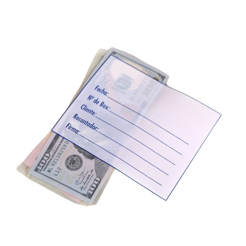 100 Bolsa de Seguridad para Depósito de Valores 25×26+3 cm - Imagen 3