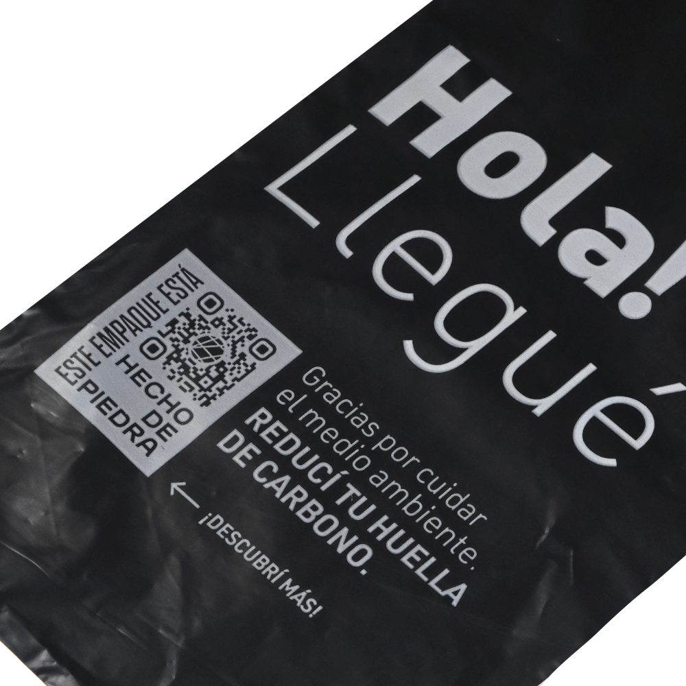 400 Bolsas E-commerce Hola Llegué N° 1-Hecho de Piedra- 20x32+5 cm- C/adh - Imagen 4